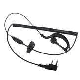 Microfono cuffia auricolare gancio dell'orecchio per walkie talkie radiofonici